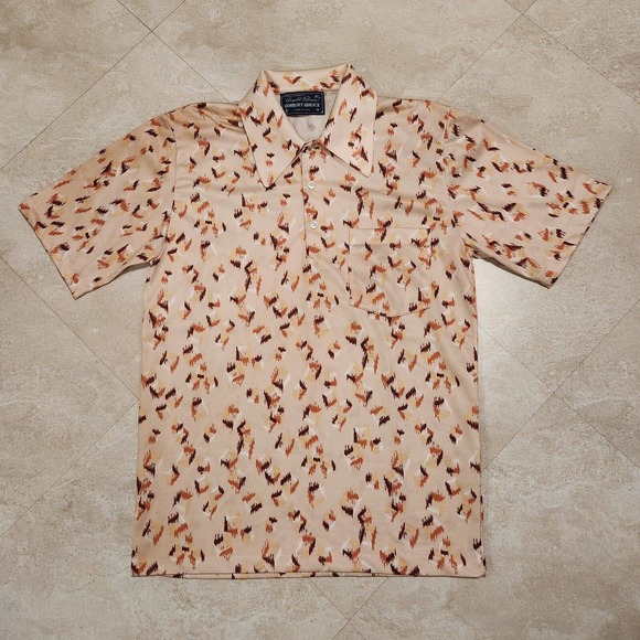 VTG Arnold Palmer Robert Bruce Mens S Small Polo Pocket T Shirt USA Made - Picture 2 of 9